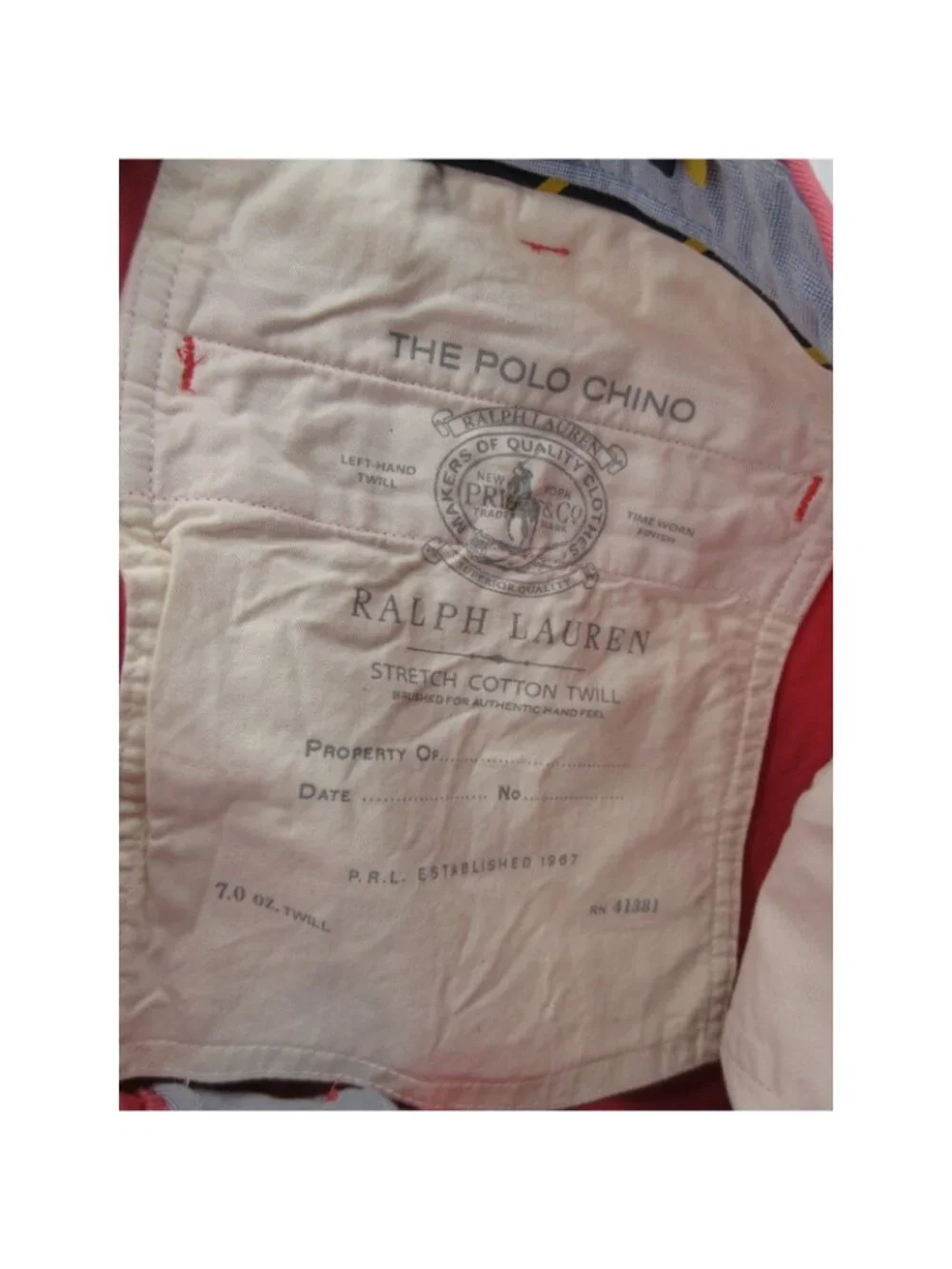 Polo Ralph Lauren Shorts 44B Nantucket Chino Stretch Classic 9